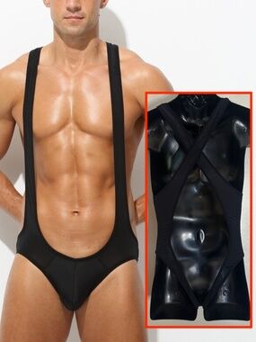 Extreme Collection Mesh Singlet XL runs small 32-42" waist 85% nylon/15% spandex